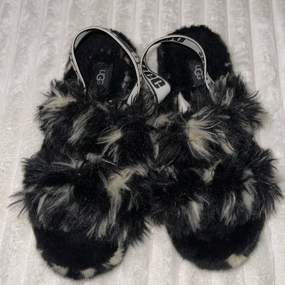 UGG Oh Yeah Spots Slide Slipper | Size 8